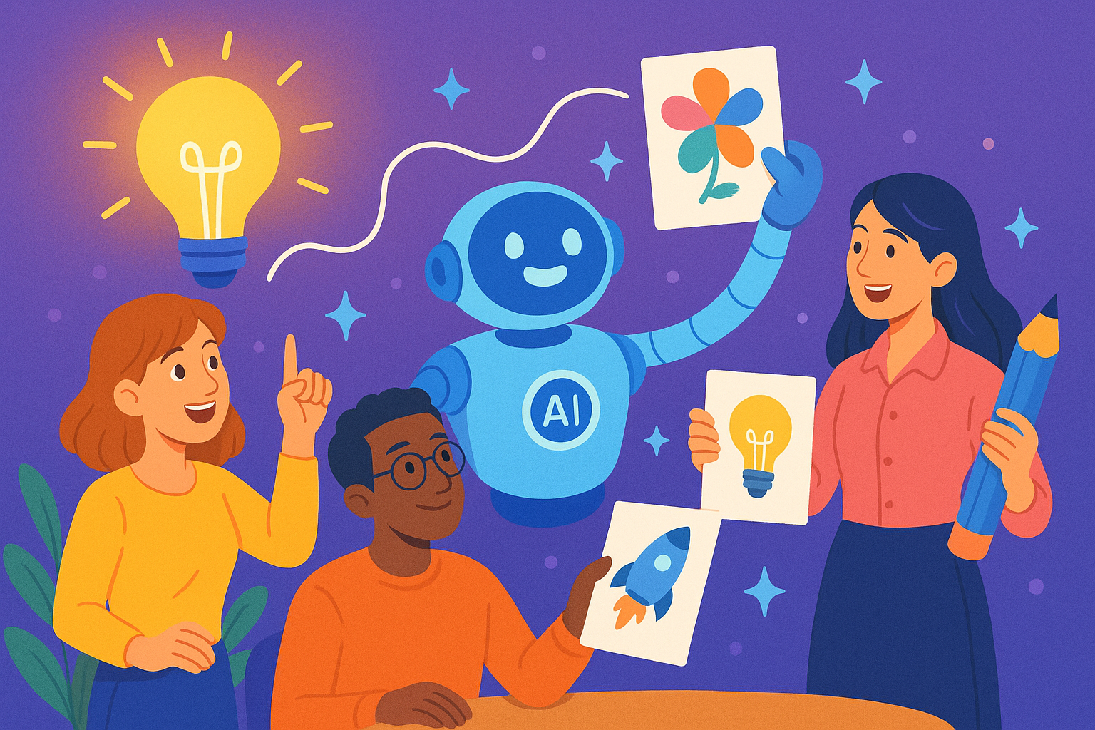 How AI Can Amplify Human Innovation in Teams (Let's Get Creative with the Robots!)